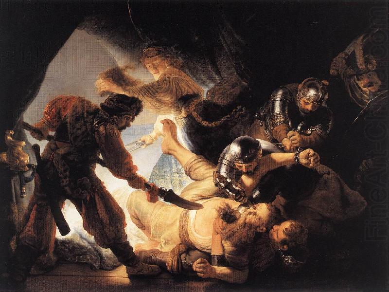 REMBRANDT Harmenszoon van Rijn The Blinding of Samson china oil painting image